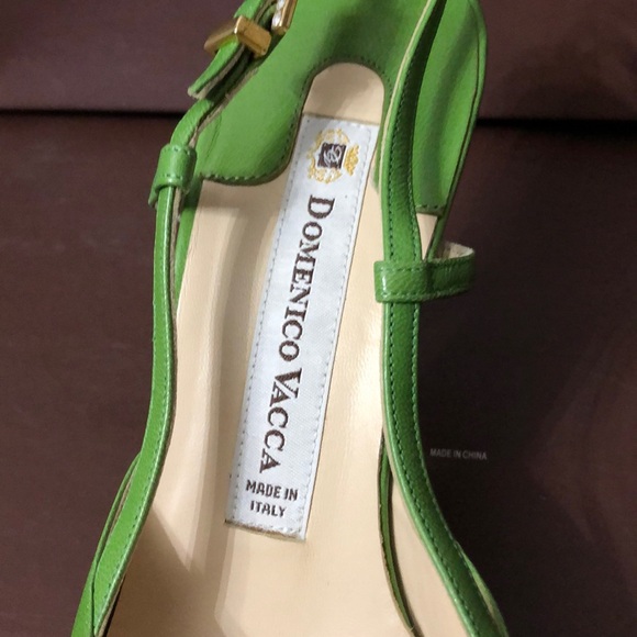 DOMENICO VACCA HEELS SANDALS SIZE 38 - Picture 8 of 8